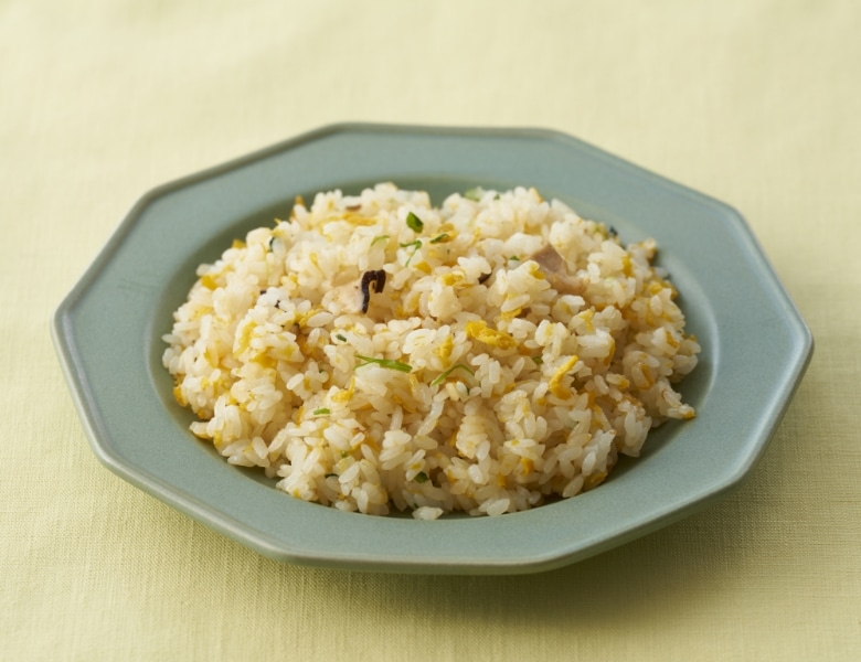 簡単たまごチャーハンの完成写真