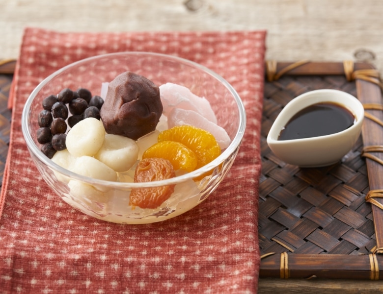 白玉あんみつの写真